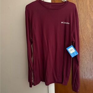 Columbia Burgundy Sportswear Shirt